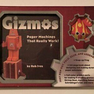 GIZMOS "Paper Machines That Really Work!" Craft Kit ~ NEW (Opened Box)